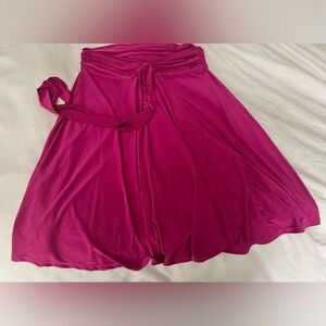 Convertible Halter Mini Dress/Skirt